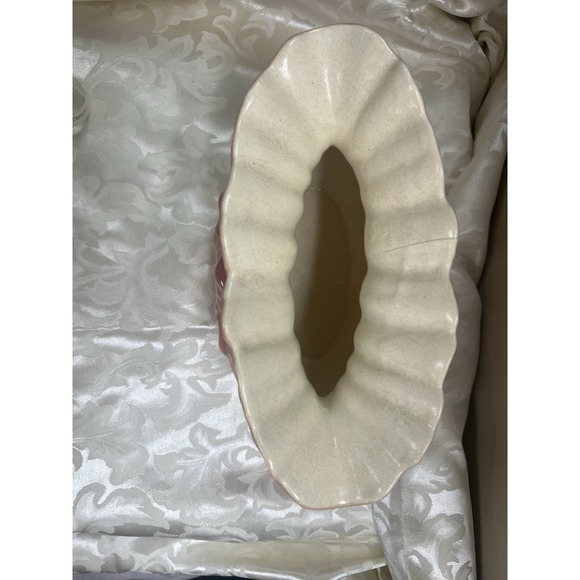 RUM RILL POTTERY PINK ROCHELLE LUSTER VASE‎ # 436 (1587) - Picture 4 of 4